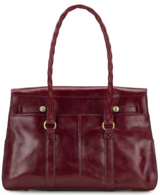 Vienna Medium Twist-Lock Satchel Bag