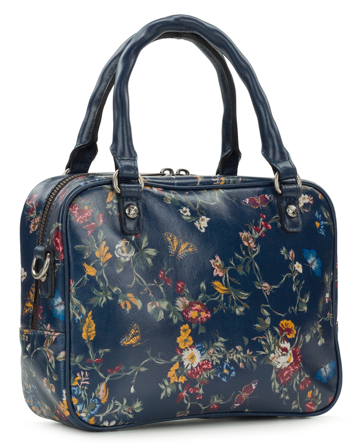 Patricia Nash Artena Crossbody Satchel Bag with Scarf