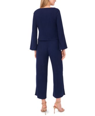 Women's Long-Sleeve Cowl Neck Top