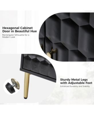 Kaletan Modern 63"Wide Sideboard with Adjustable Shelves