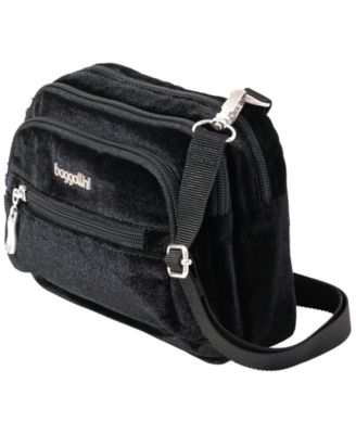 Triple Zip Women's Crossbody Bag