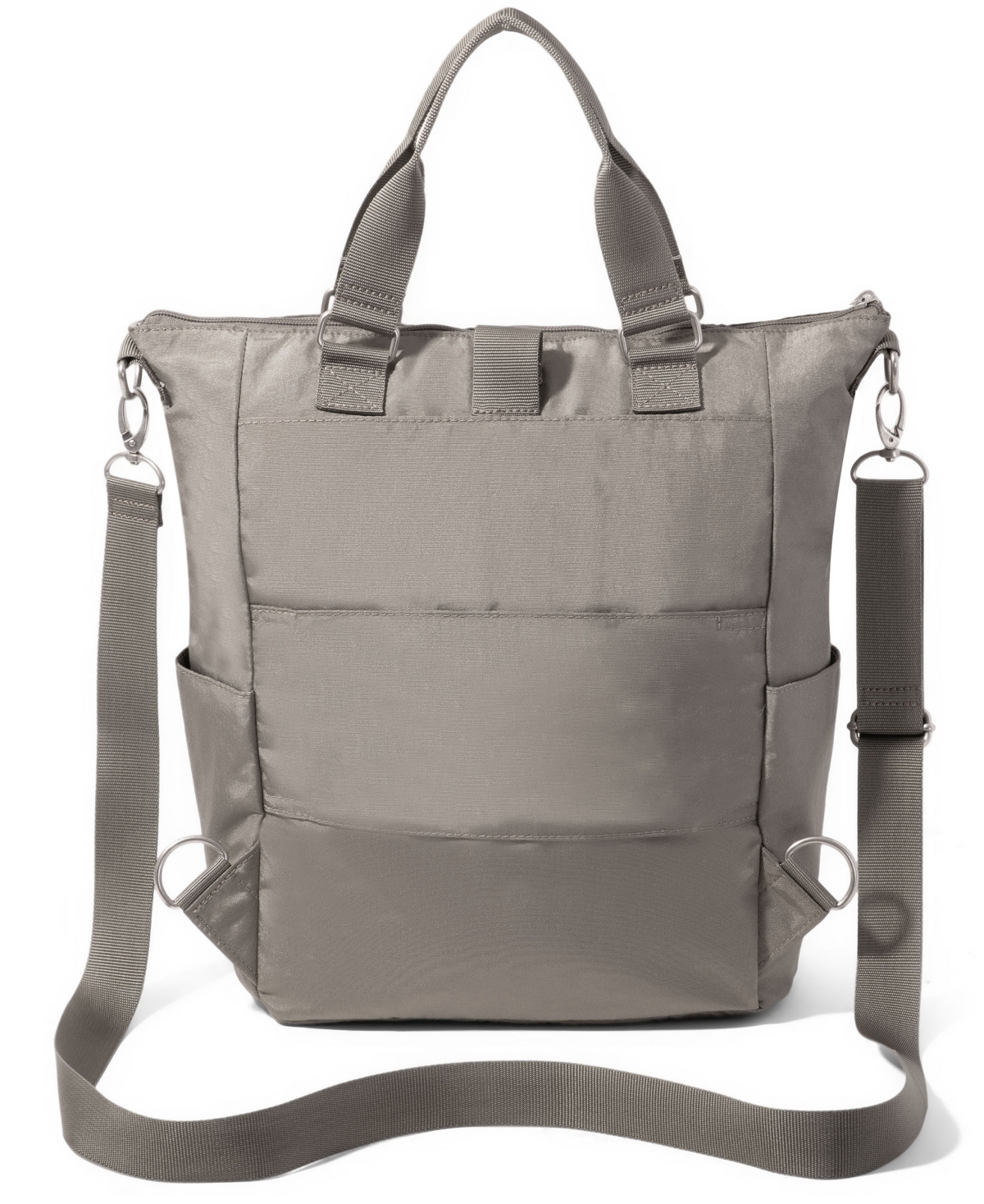 Baggallini 3-in-1 Convertible Backpack Tote In Gray