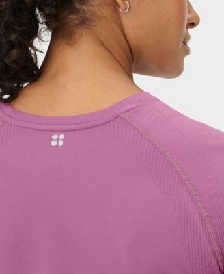 Women's Athlete Seamless Workout Crewneck T-Shirt