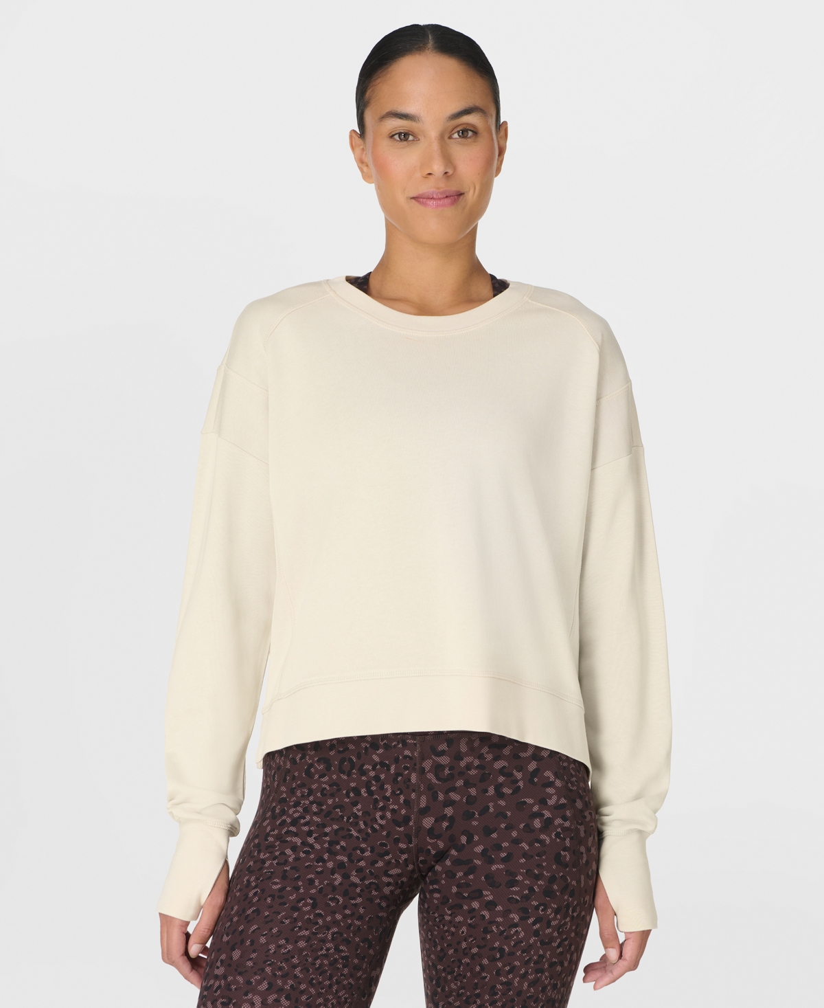 Sweaty Betty Women's After Class Crop Crewneck Sweatshirt