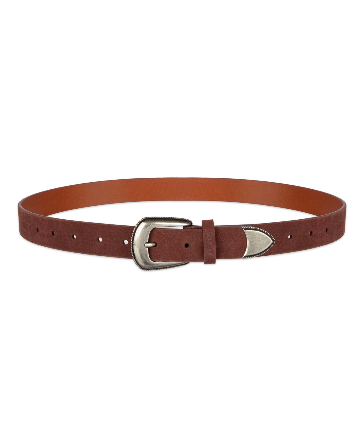 Levi's Women's Western Style Rope Detail Buckle Belt In Brown