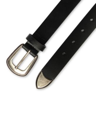 Women's Western Style Rope Detail Buckle Belt