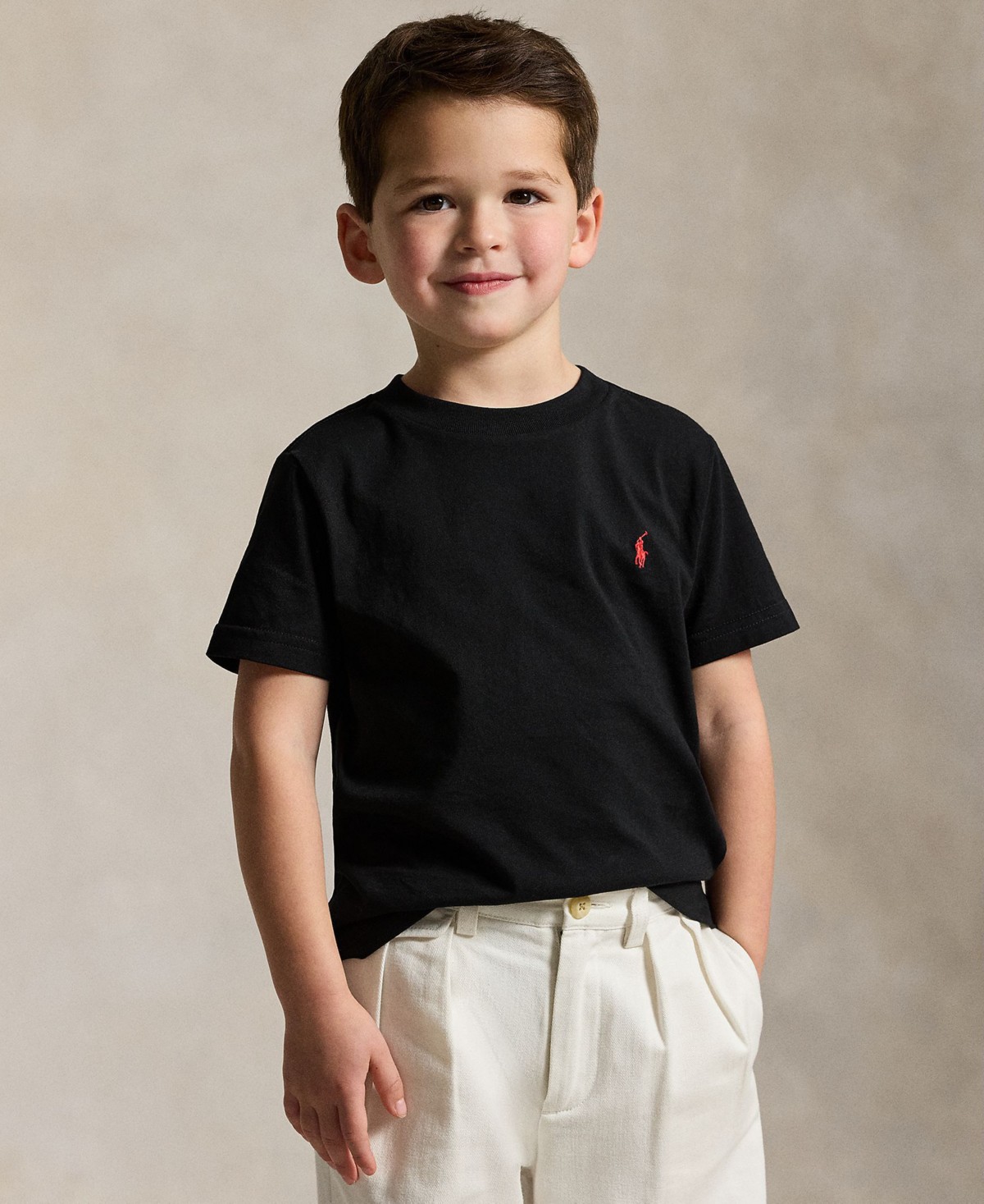 Polo Ralph Lauren Boys' 2T-7 Cotton Jersey T-Shirt — фото 1