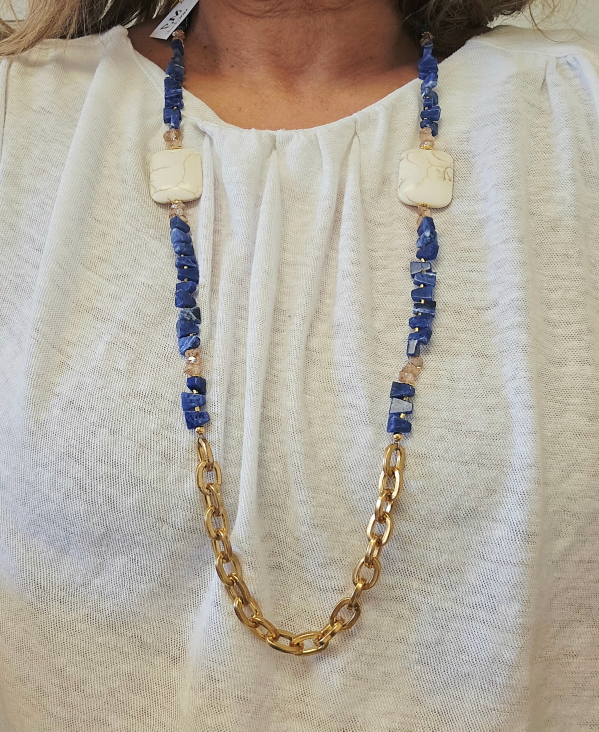 Minu Jewels Jeza Long Necklace
