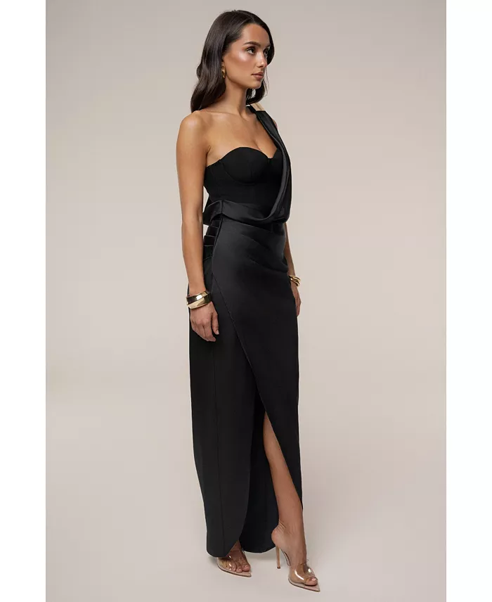 Women's Draped Radiance Maxi Dress - thumbnail 6