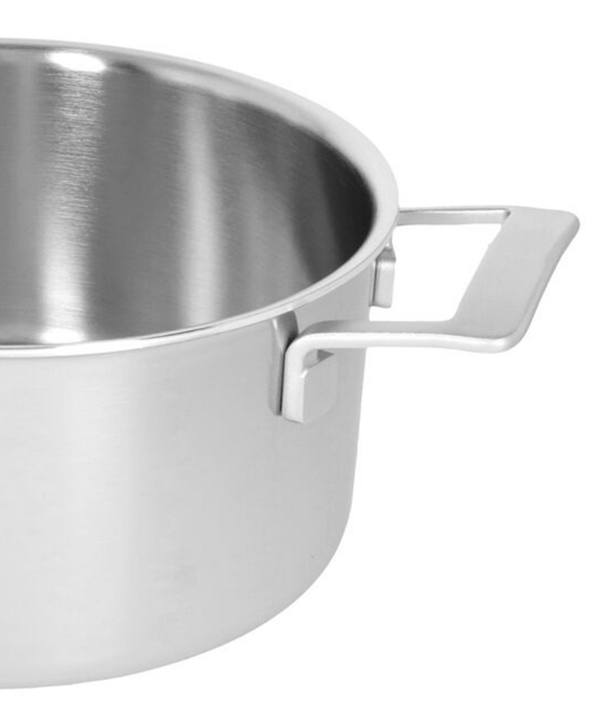 Demeyere Industry 5 Stainless Steel 5.5-quart Dutch Oven In Metallic