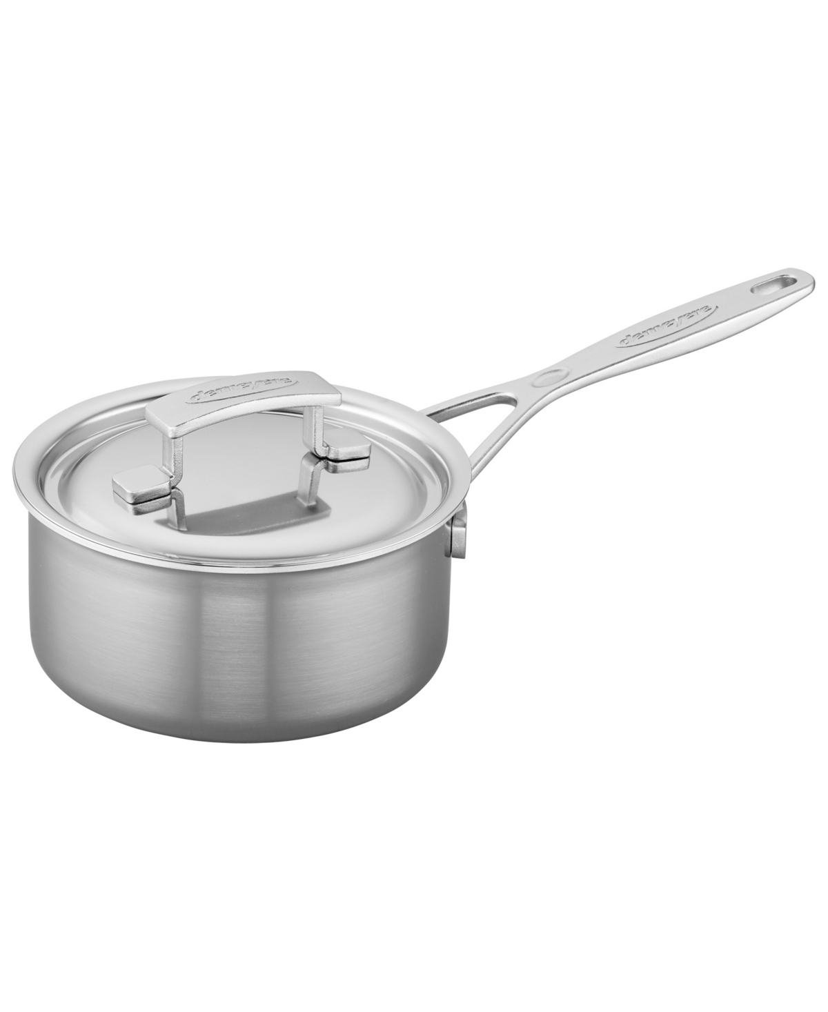 Demeyere Industry 5 Stainless Steel 1.5-quart Saucepan In Metallic