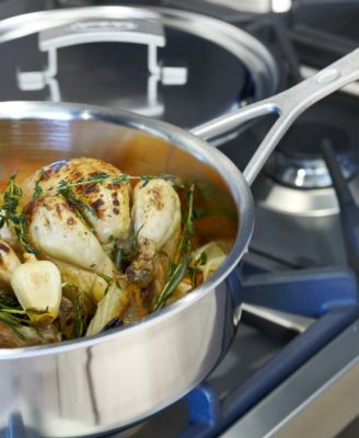 Industry 5 Stainless Steel 3-Quart Saut&eacute; Pan