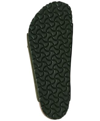 Men's Arizona Suede Leather Soft Footbed Sandals from Finish Line