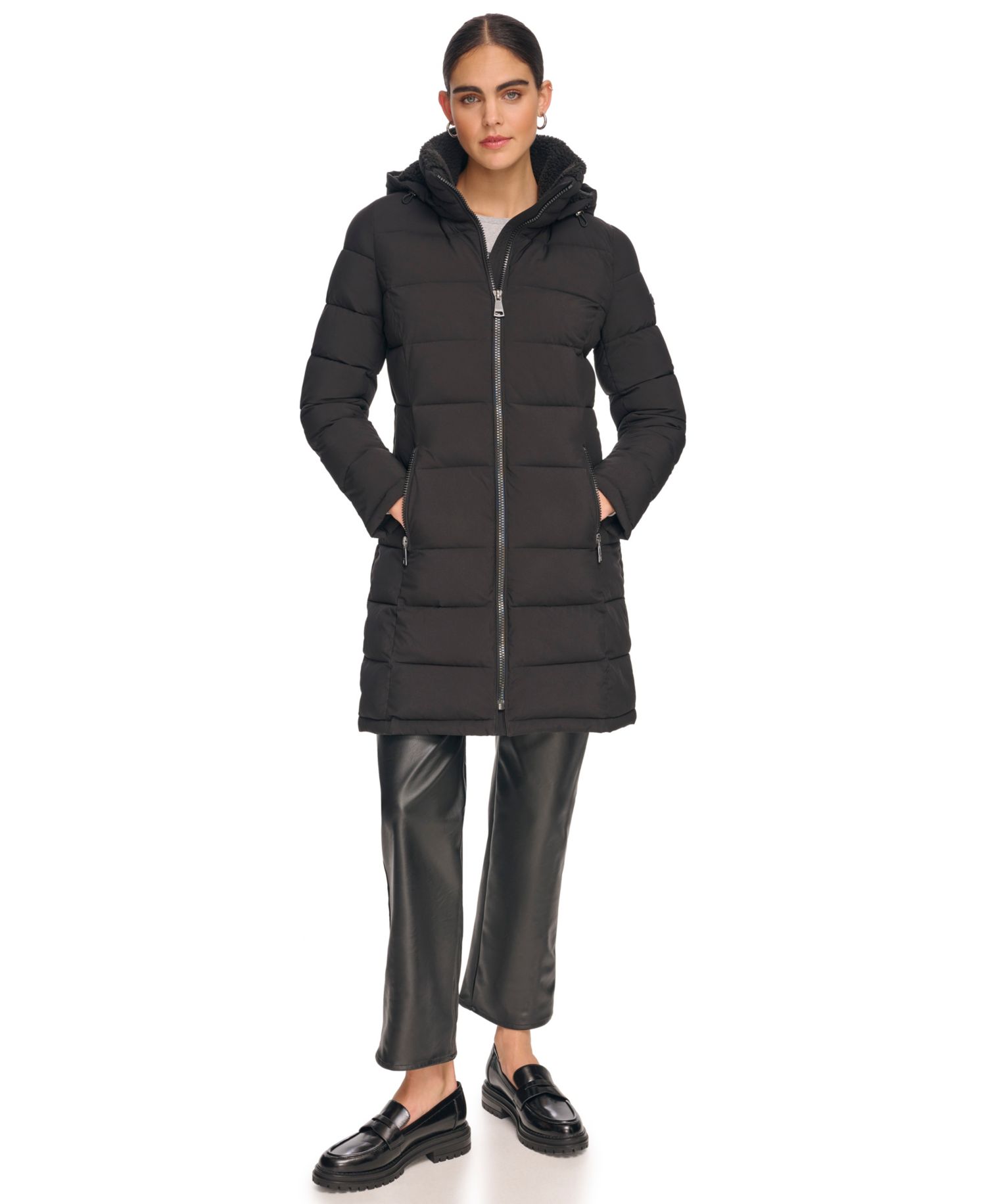 Women's Hooded Puffer Coat