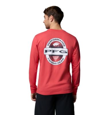 Men's PFG Yeager Graphic Long-Sleeve T-Shirt