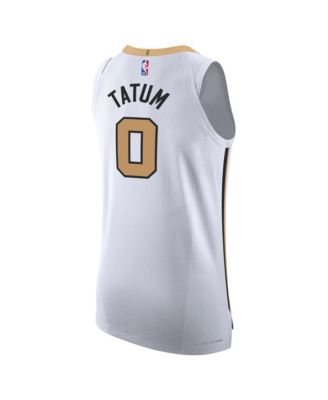 Men's and Women's Jayson Tatum White Boston Celtics 2025/26 City Edition Authentic Jersey