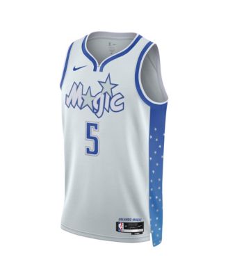 Men's and Women's Paolo Banchero Silver Orlando Magic 2025/26 City Edition Swingman Jersey