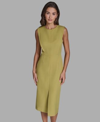 Women's Crewneck Midi Dress