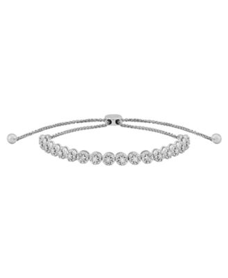 Macy's - Diamond Bracelet (1/10 ct. t.w.) in Sterling Silver