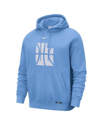 Men's Blue Utah Jazz 2025/26 City Edition Remix Essential Logo Club Pullover Hoodie