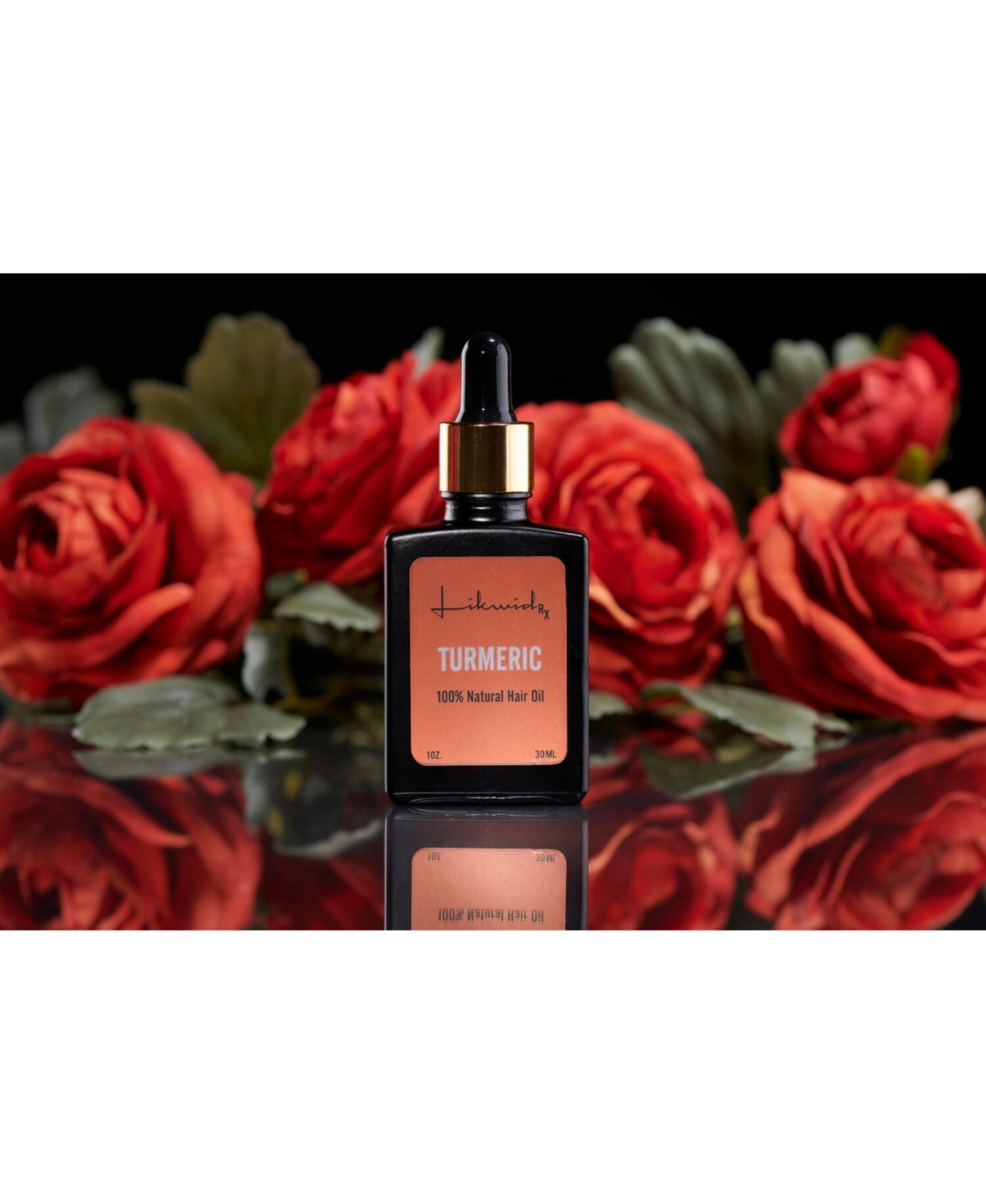 Likwid Rx Turmeric 100% Natural Hair Oil, 1 oz