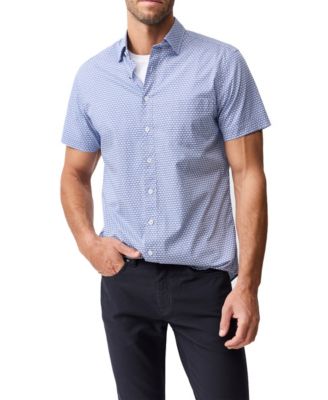 Rodd & Gunn - Men's Short Sleeve Blumine Cotton Shirt