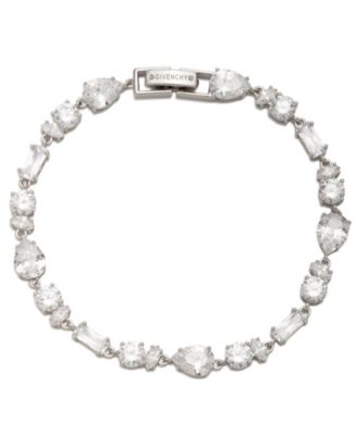 Givenchy Cubic Zirconia Open Flex Bracelet - Macy's