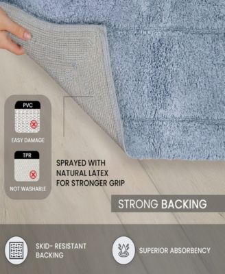 Home Weavers Waterford Contour Bath Rug, 20" x 20"