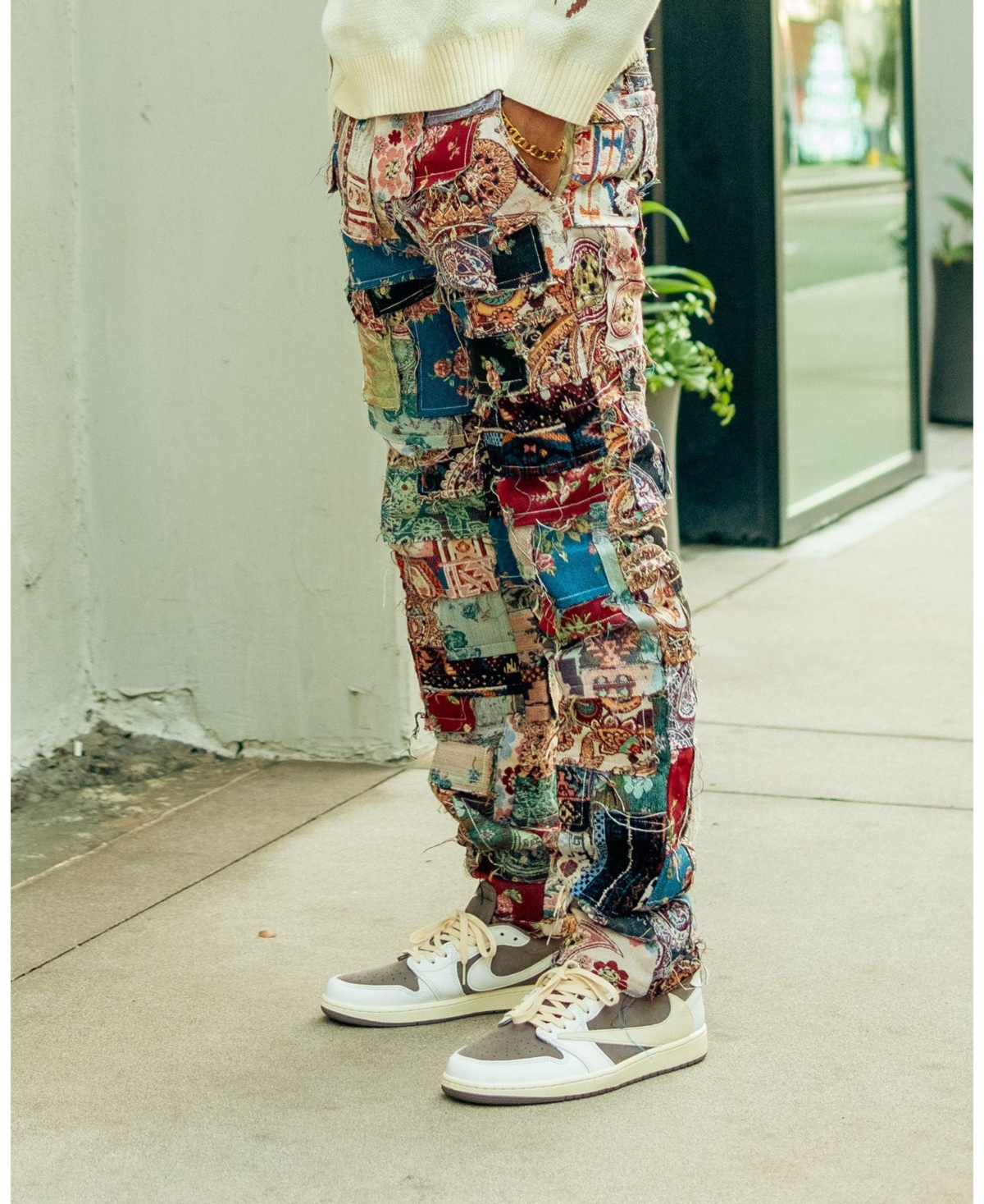 mnml Men's Paneled Blanket Pants