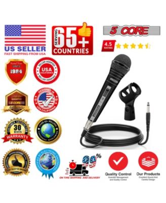 Microphone XLR Dynamic Karaoke Singing Handheld Microfono Professional Vocal DJ Music Mic