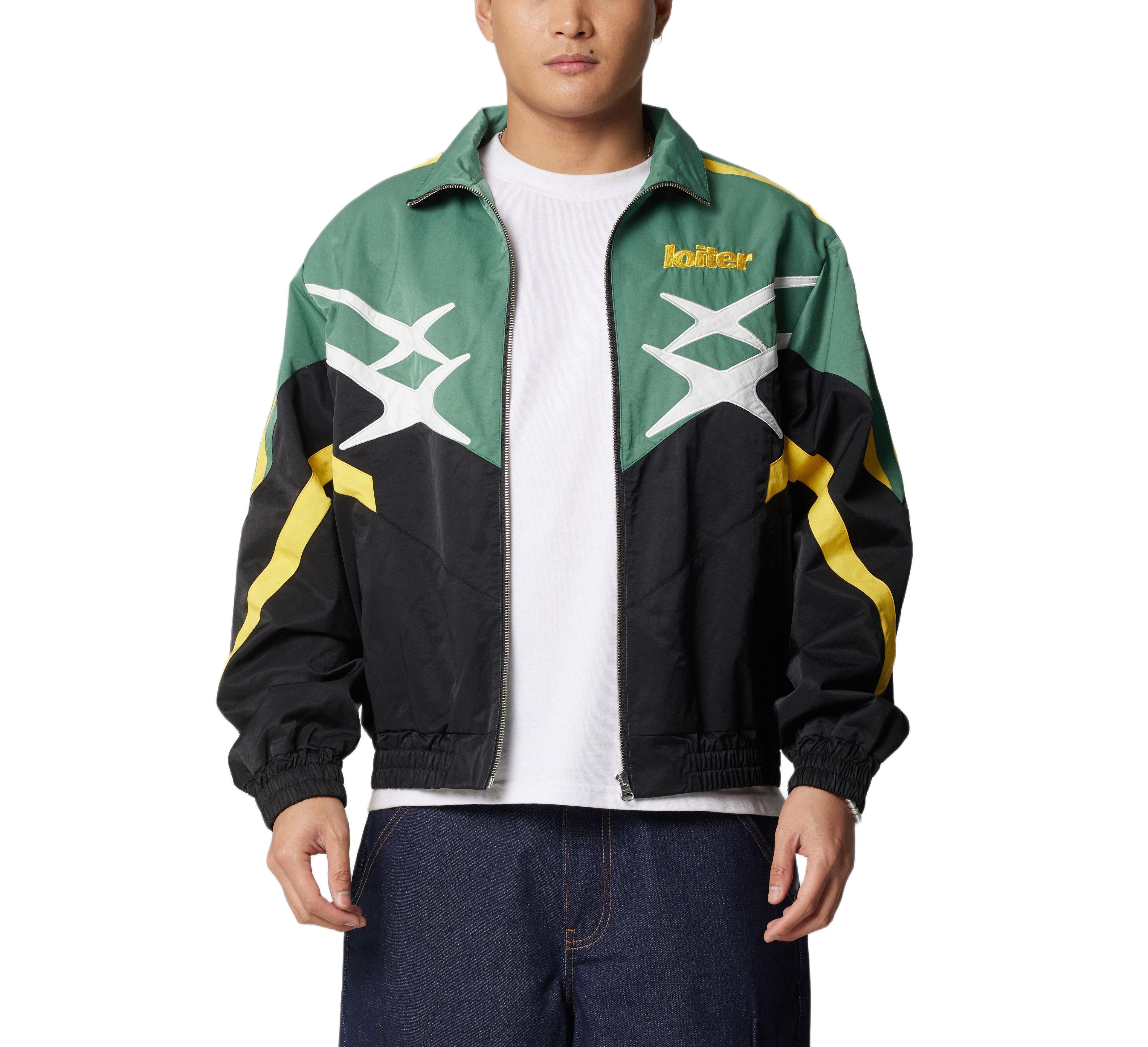 Loiter Men's Hybrid Track Jacket.