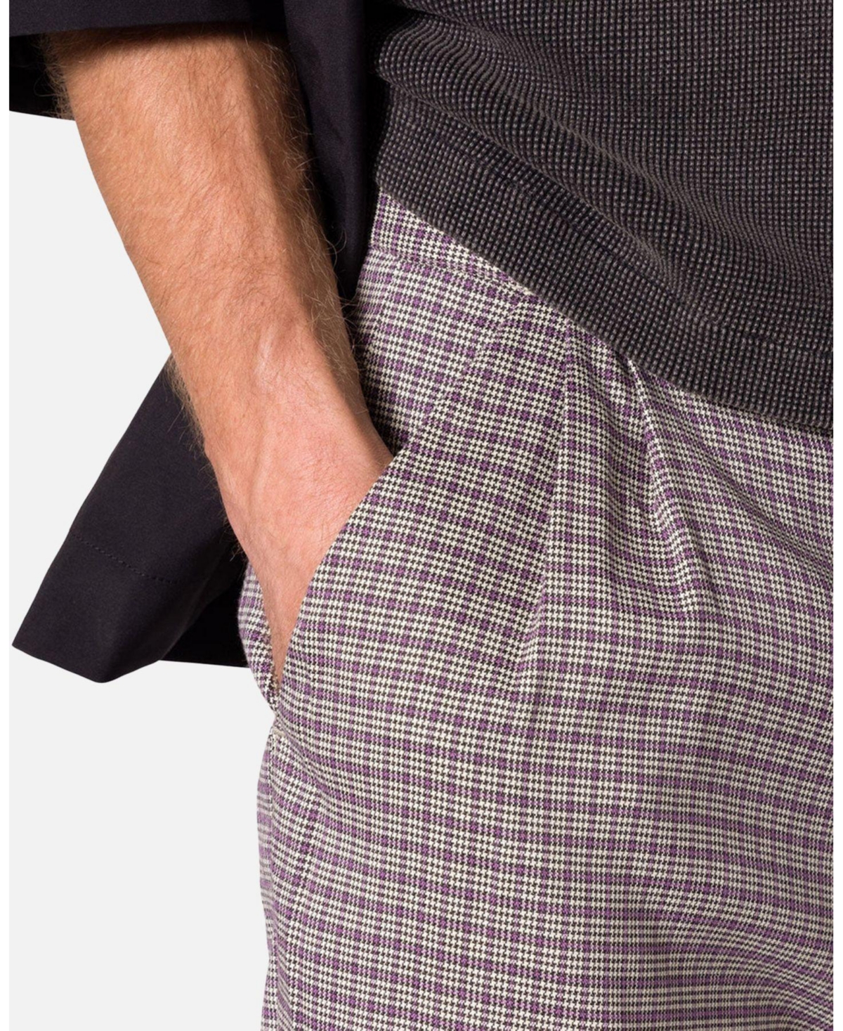 mnml Men's Wide Leg Trouser Pants.