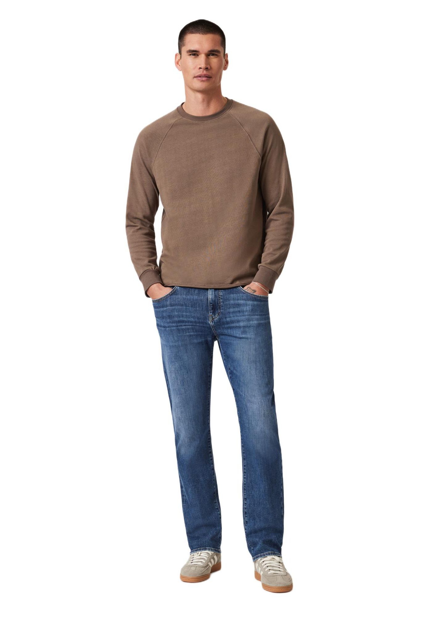 Мужские джинсы Mavi Jeans Zach Straight-Leg, цвет: Тёмный синий — фото 2