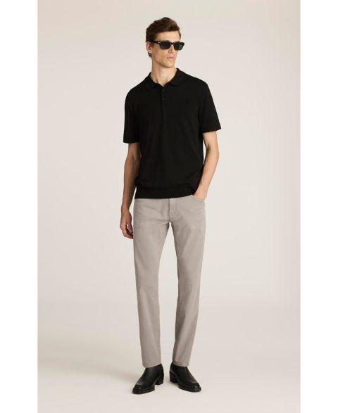 Мужские брюки Mavi Jeans Marcus Slim Straight Leg In Shark Luxe Twill, цвет: Бежевый серый