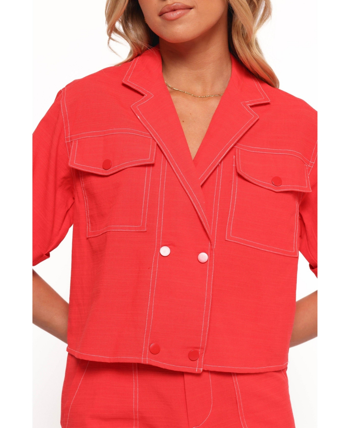 Petal and Pup Women's Flo Shirt - Red