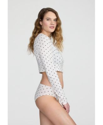 Women's The Cropped Cardigan- Pointelle