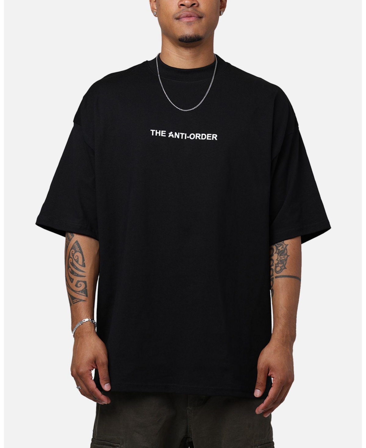 The Anti Order Men's Endless Egress Mock T-Shirt