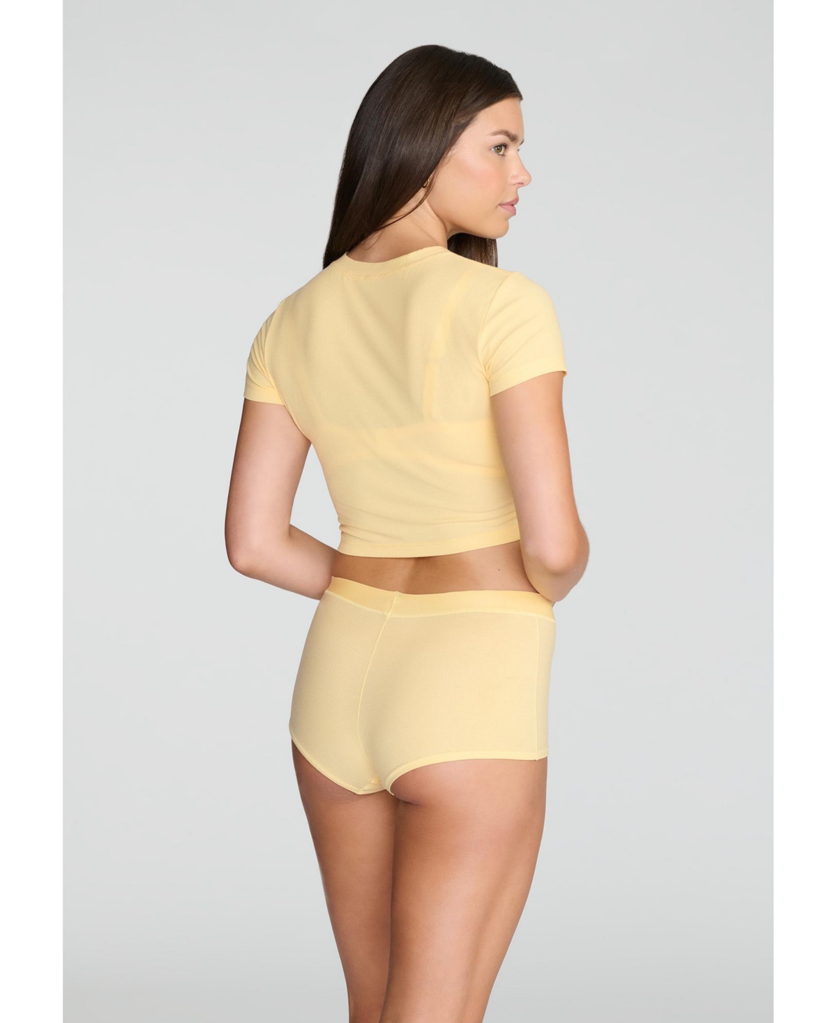 Cuup Women's The Baby Tee - Modal Silk Rib