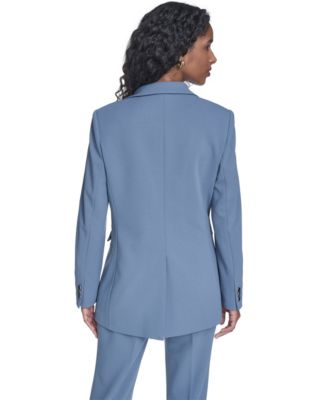 Women's Scuba Crepe One-Button Jacket