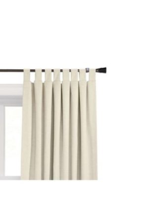 Commonwealth Ventura Tab Top Dressing Window Curtain Panel Pair - 52x63"