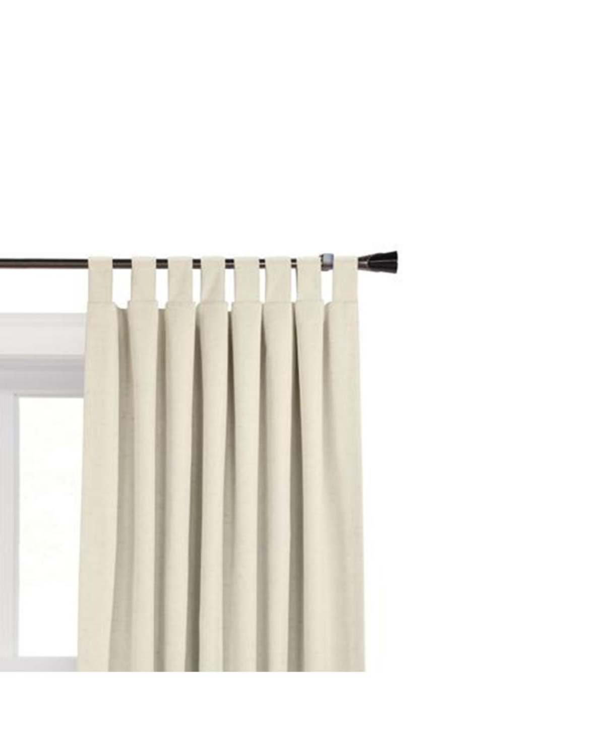 Thermaplus Commonwealth Ventura Tab Top Dressing Window Curtain Panel Pair