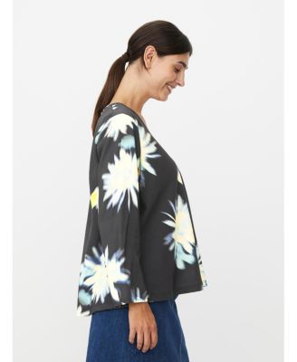 Women's Kala Long Sleeve V-Neck Blouse