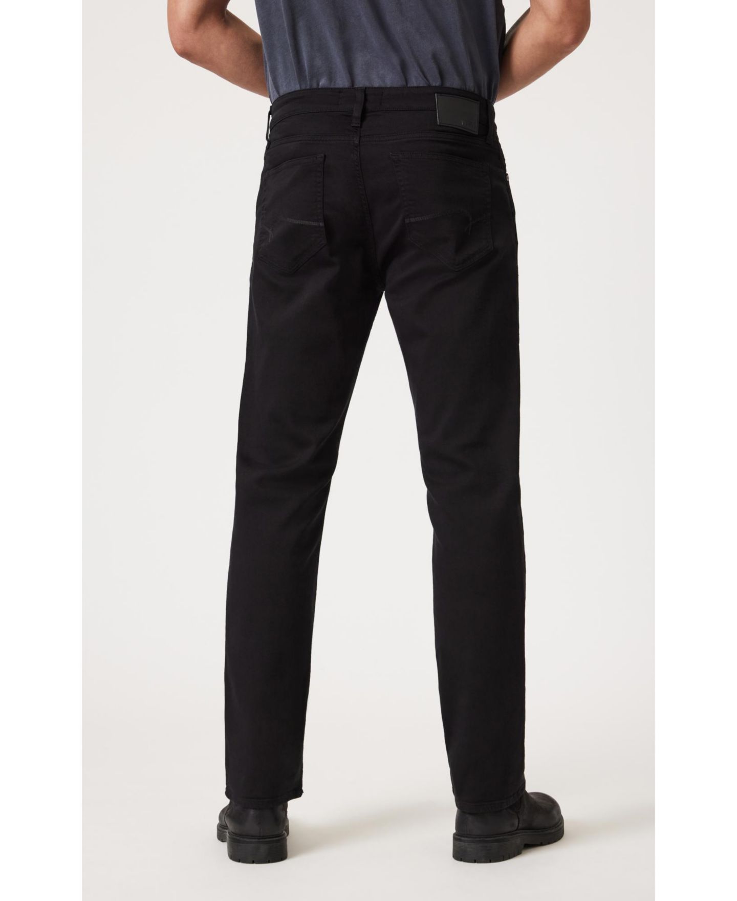 Мужские джинсы Mavi Jeans Zach Straight Leg, цвет: Чёрный — фото 3