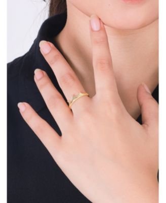 Crown Ring in 14K Gold