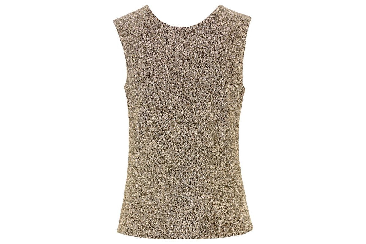 Olsen Women's Sparkle Assymetric Shell