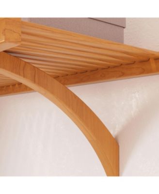 Solid Wood 3 Drawers and Solid Wood Doors Walk-In Closet Organizer