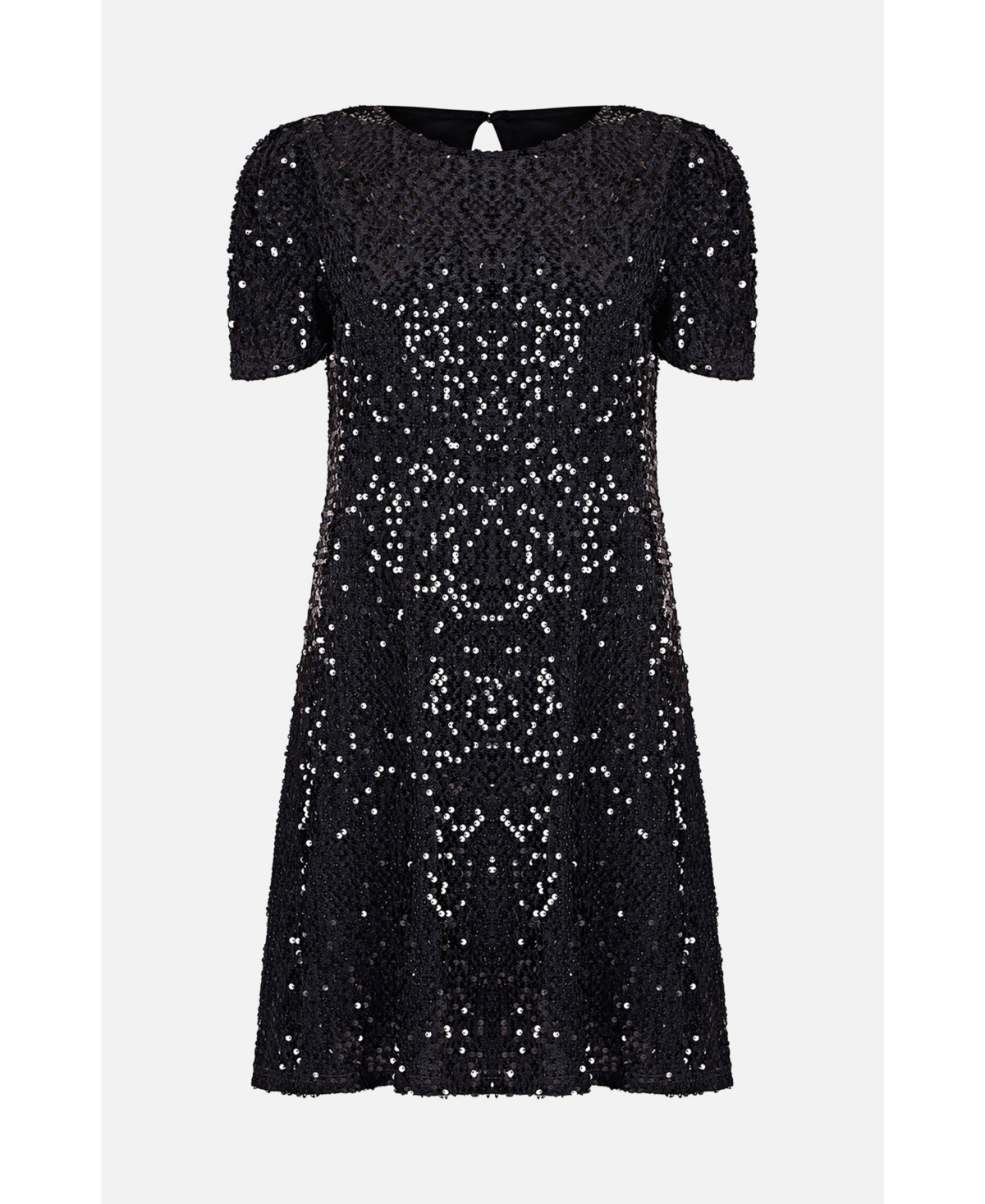 Yumi Women's Sequin Tunic Mini Dress