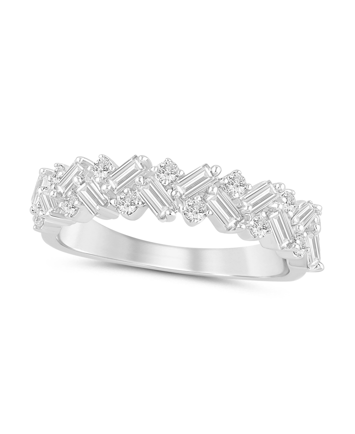 Macy's Diamond Band Ring (3/4 ct. t.w.) in 14k White Gold