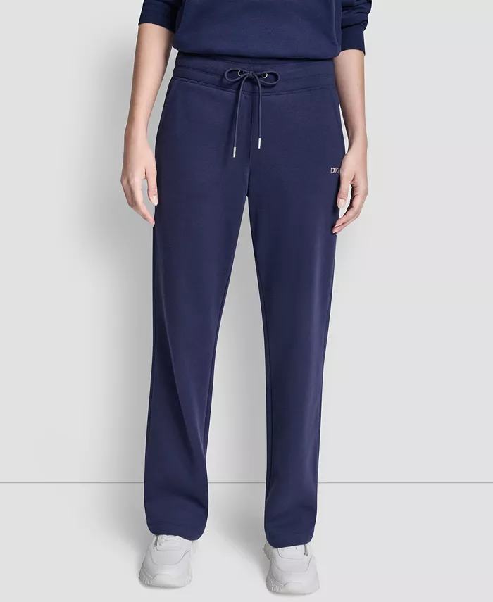 Women's Metallic Bubble Open Leg Pull-On Pants