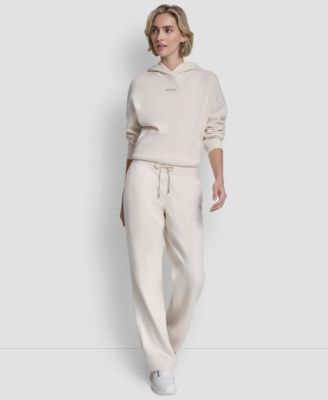 Women's Metallic Bubble Open Leg Pull-On Pants